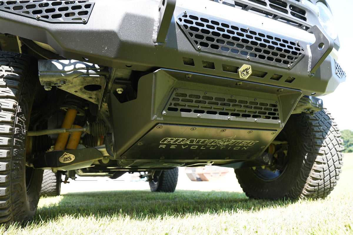 Blaze Front Skid Plate w/o Winch Mount | Ford Bronco (21-26) CrawlTek Revolution