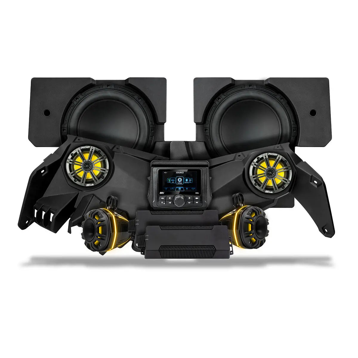 2017-2026 Can-Am® X3, Phase-6 K-Spec 6-Speaker 1650watt System w/MRB4 SSV Works