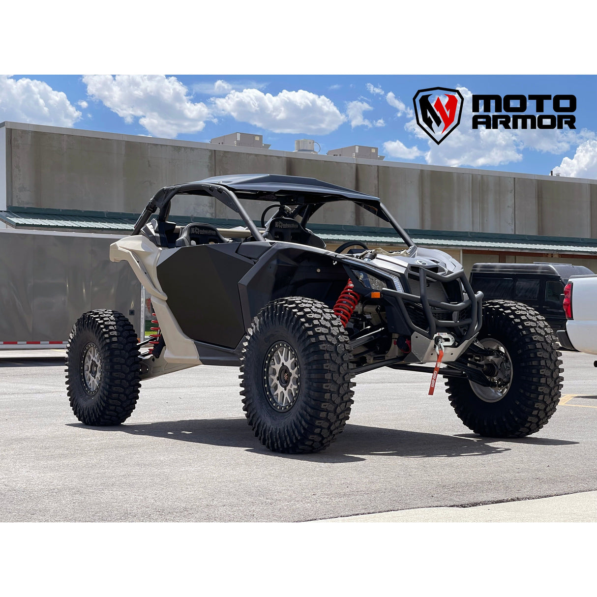 Moto Armor - 2017-2026 Can-am X3 Aluminum Doors (2 seat)
