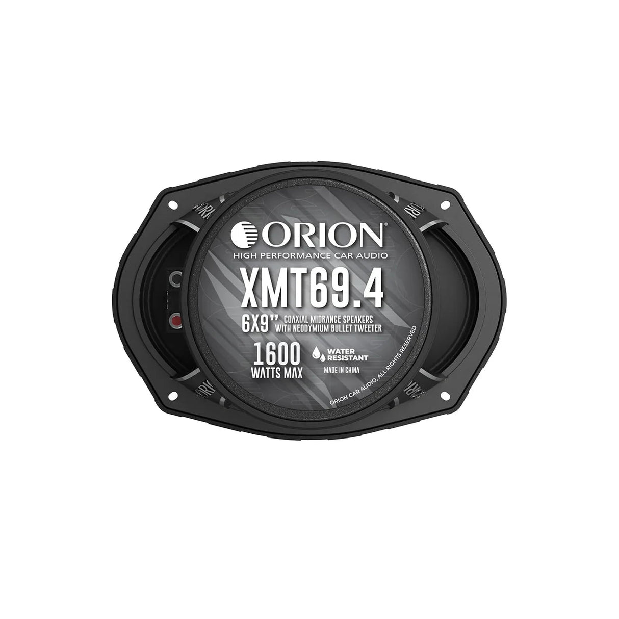 Orion XMT69.4 6x9” 400W RMS Water-Resistant Coaxial Midrange Speaker (Pair) Orion