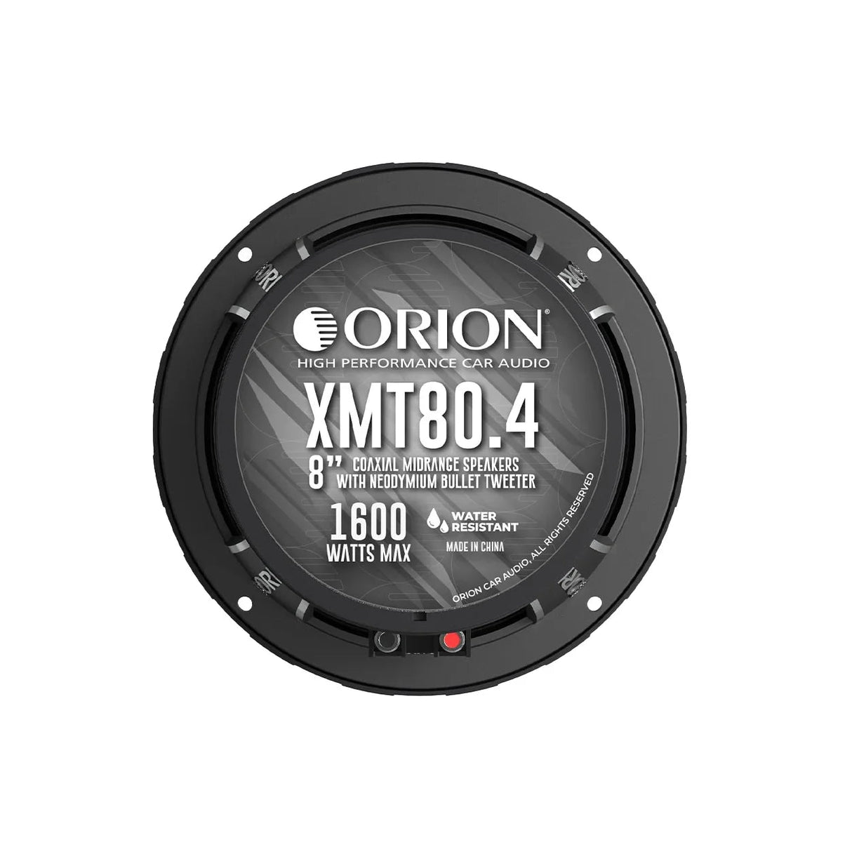 Orion XMT80.4 8” 400W RMS Water-Resistant Coaxial Midrange Speakers (Pair) Orion