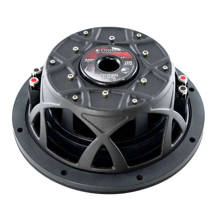Orion XTR10SWD4 10" 400W RMS Shallow Subwoofer DVC 4-Ohm