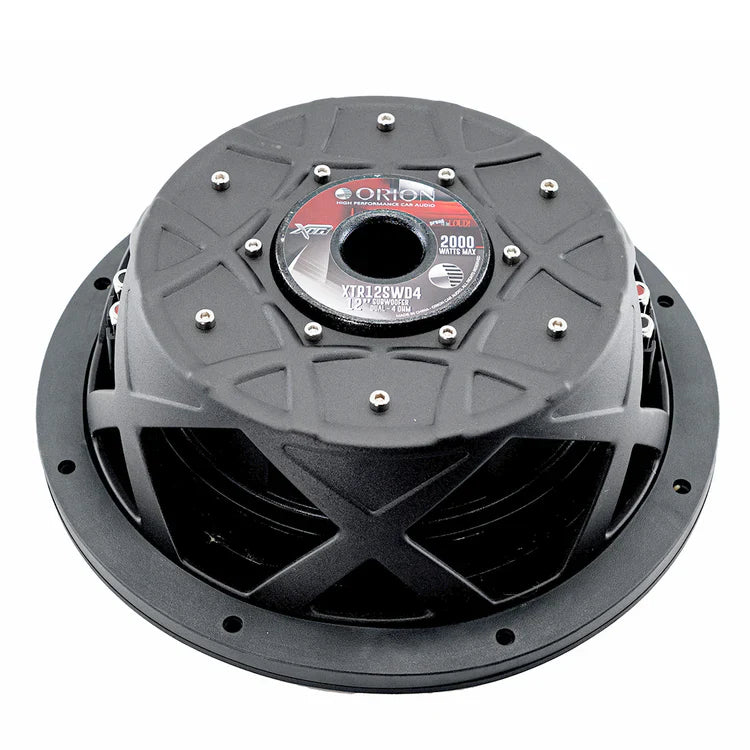 Orion XTR12SWD4 12" 500W RMS Shallow Subwoofer DVC 4-Ohm Orion