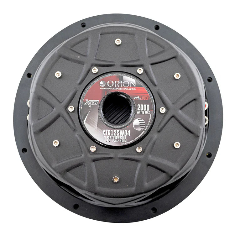 Orion XTR12SWD4 12" 500W RMS Shallow Subwoofer DVC 4-Ohm Orion