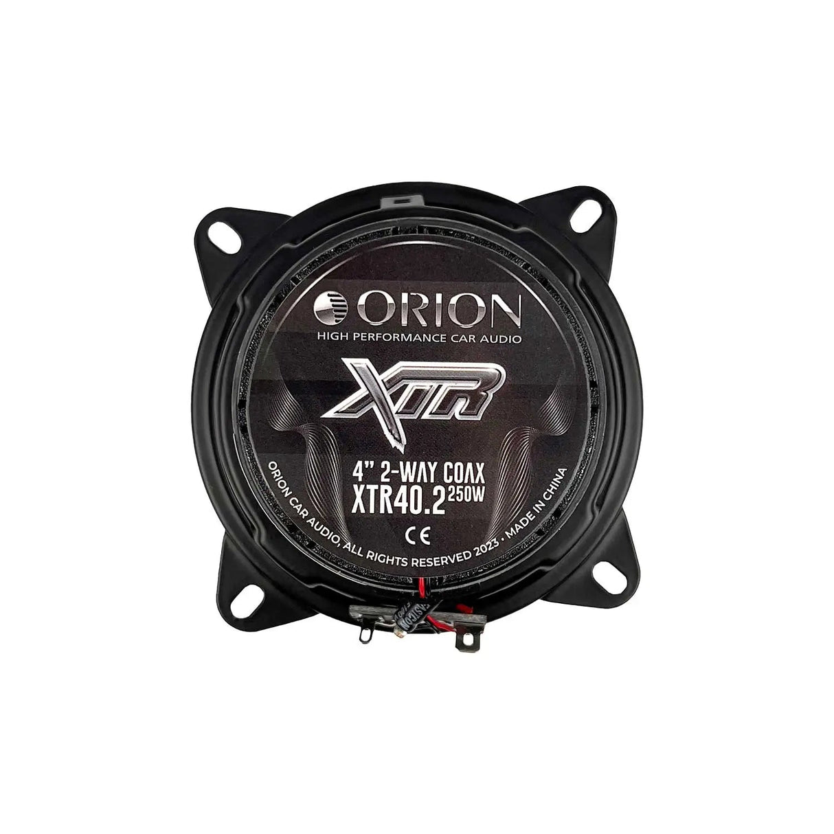 Orion XTR40.2 4" 2-Way 50 Watts RMS / 200 Watts MAX Coaxial Speakers