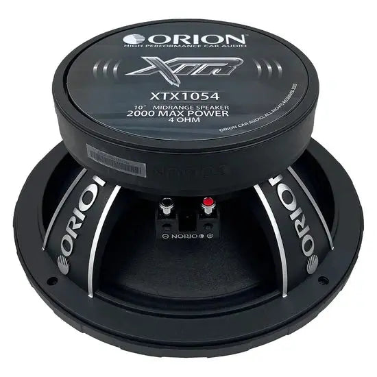 Orion XTX1054 10" 500W RMS Bullet Midrange Speaker 4-Ohm (Single)