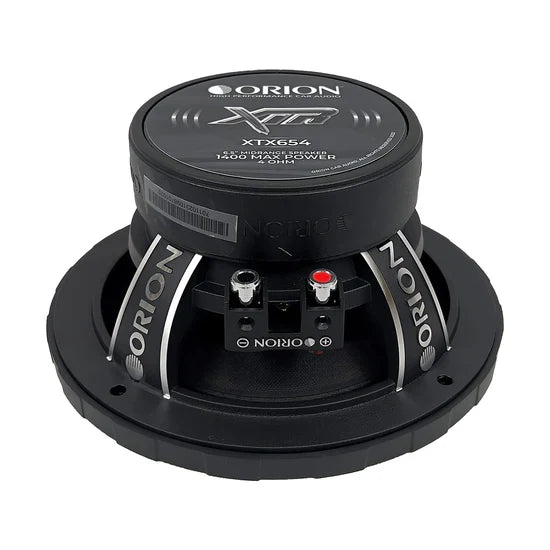 Orion XTX654 6.5" 350W RMS Midrange Speakers (Pair)