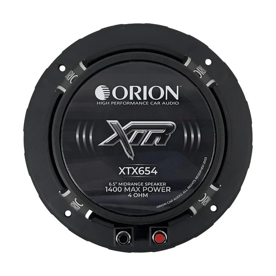 Orion XTX654 6.5" 350W RMS Midrange Speakers (Pair)
