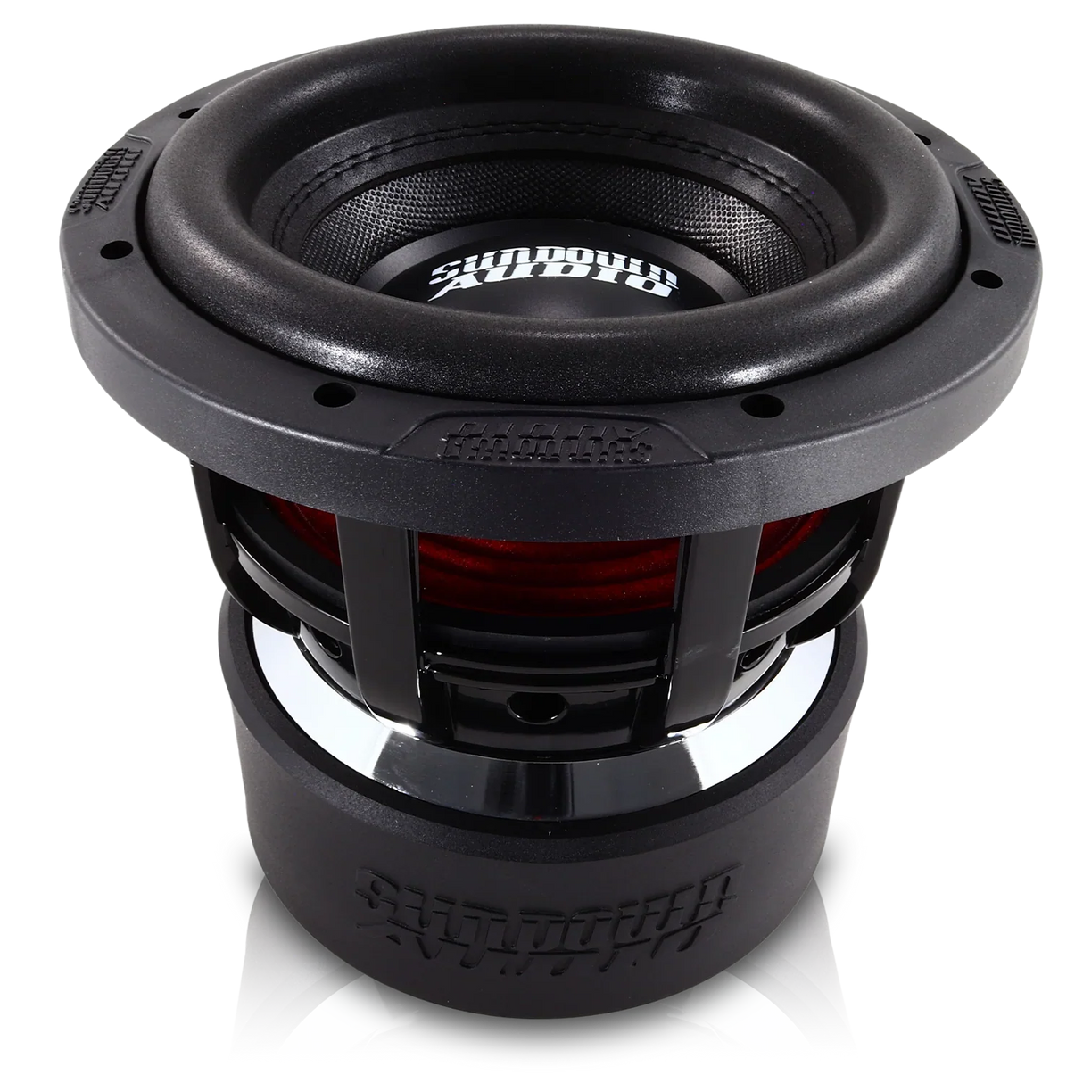 (4) Sundown Audio X8 v4 & Dodge Crew Cab 19-25 Quad 8" Subwoofer Box Combo Sundown Audio