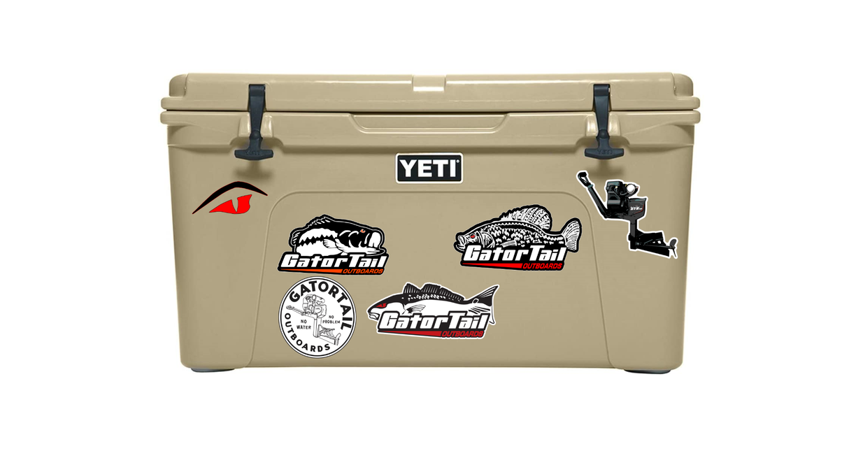 Bass Decal Gatortail