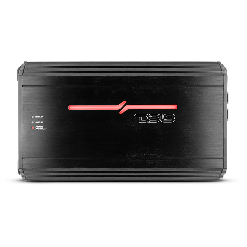 DS18 ZR 4-Channel Class D Amplifier 4 x 400 Watts Rms @ 4-ohm