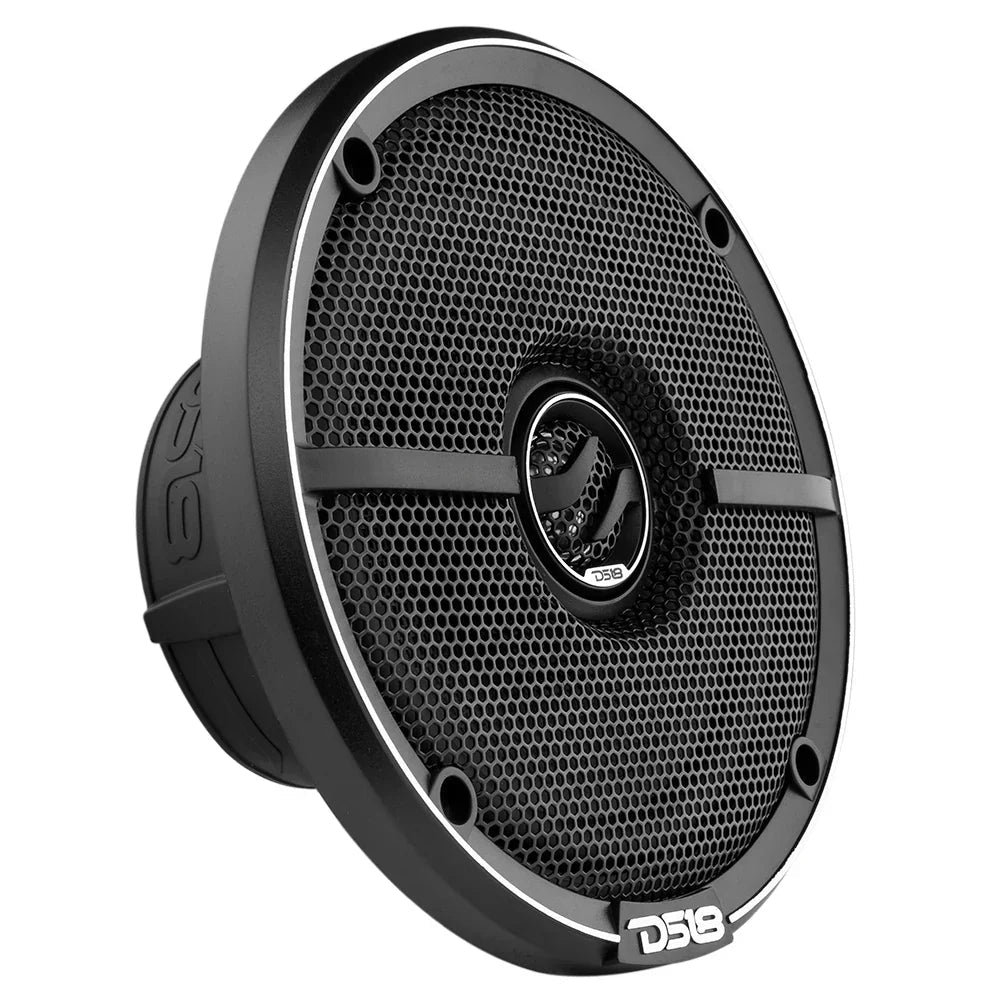 DS18 ZXI-654 6.5" 2-Way Coaxial Speakers w/ Kevlar Cone (Pair) DS18