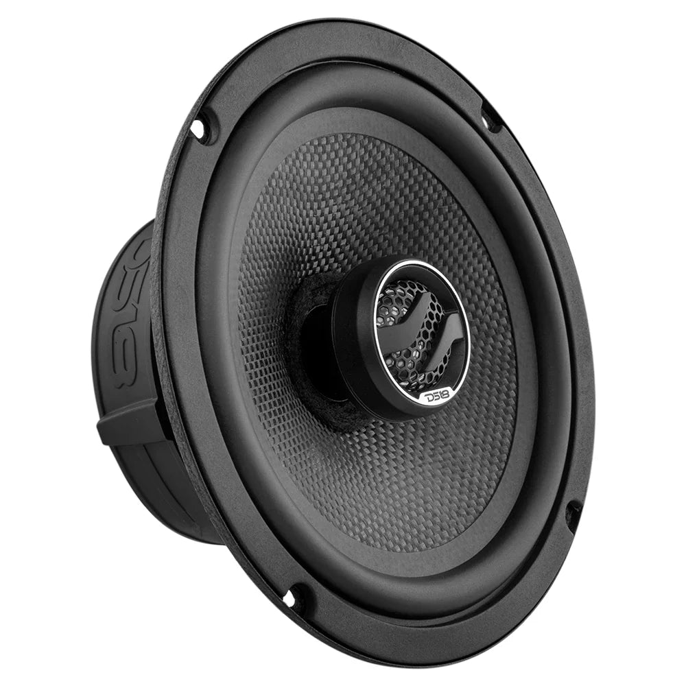 DS18 ZXI-654 6.5" 2-Way Coaxial Speakers w/ Kevlar Cone (Pair) DS18