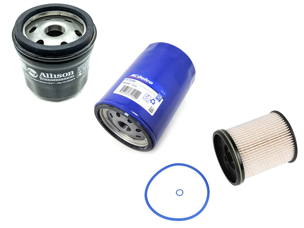 OE Maintenance Filter Pack, 2017-2019 GM 6.6L Duramax L5P GM