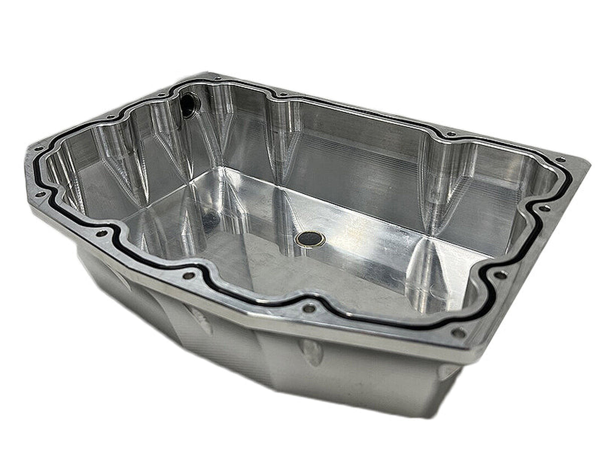 ZZ Diesel Billet Aluminum Engine Oil Pan with Twin/Compound Turbo Drain Port, 2011-2024 Ford 6.7L Powerstroke ZZ Diesel