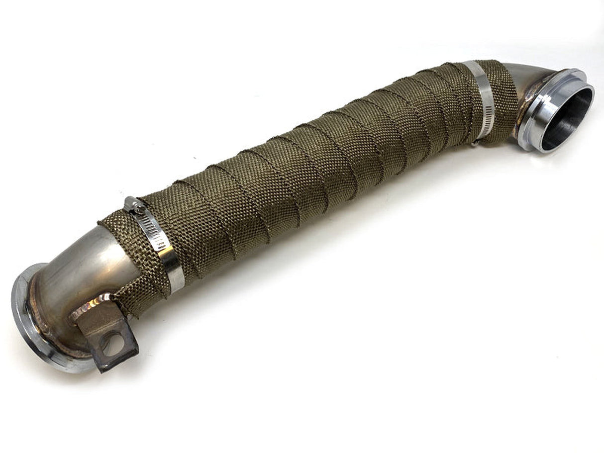 ZZ Diesel 3" Down Pipe, 2004.5-2010 GMC Chevy 6.6L Duramax LLY LBZ LMM ZZ Diesel