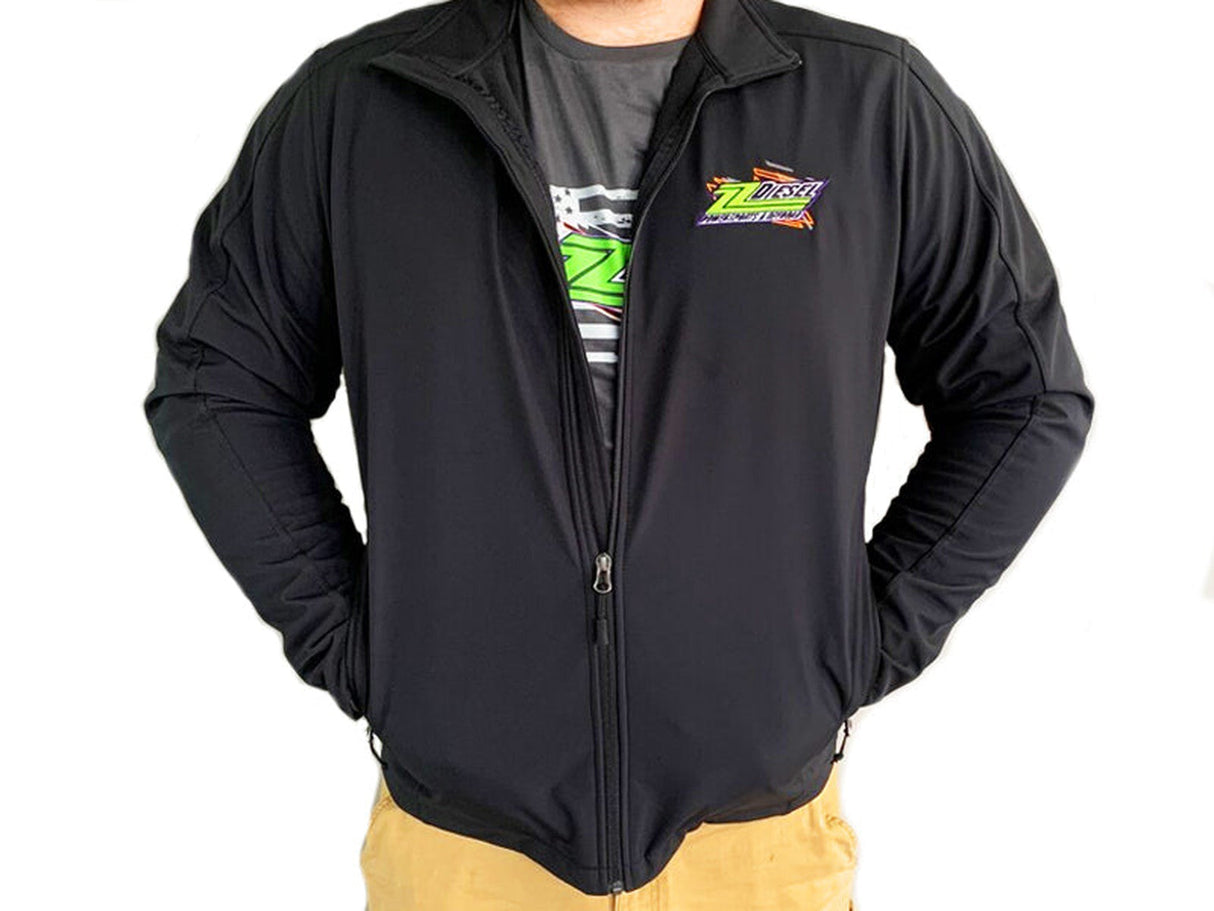 ZZ Diesel, Soft Shell Jacket - Black ZZ Diesel