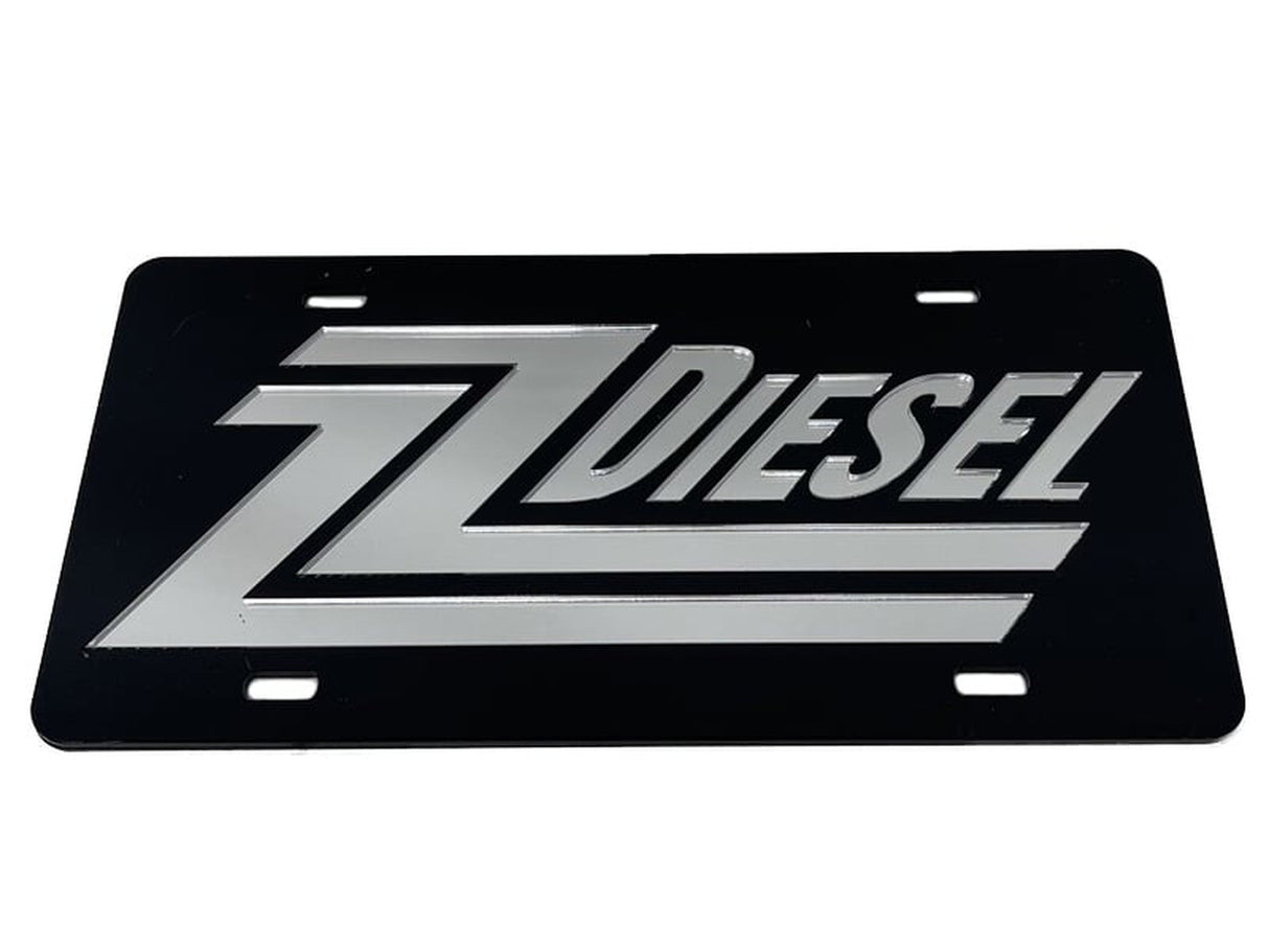 ZZ Diesel License Plate ZZ Diesel