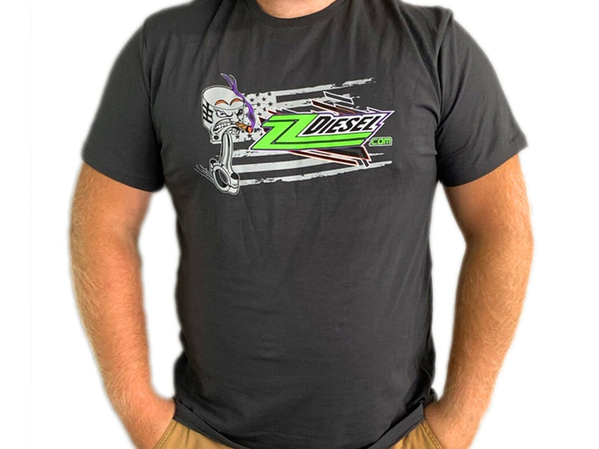 ZZ Diesel, Smokin' Piston T-Shirt ZZ Diesel