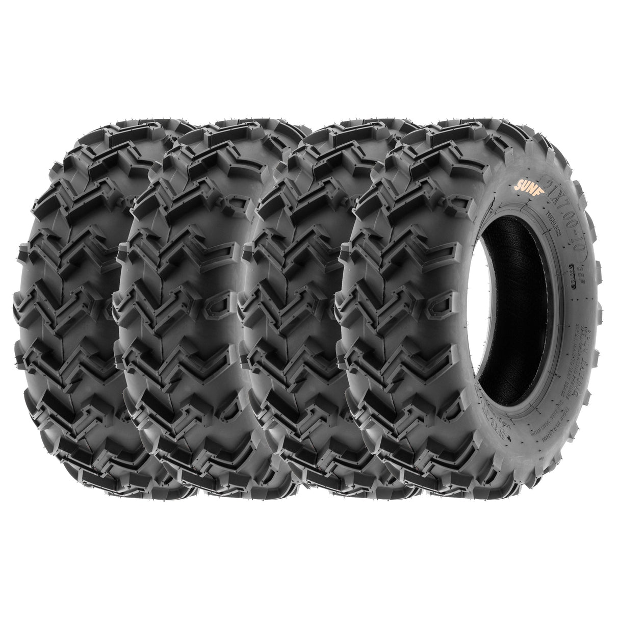 SunF ATV TIRE/UTV TIRE All Terrain 6 PR Tubeless A001 (set of 4) SUNF