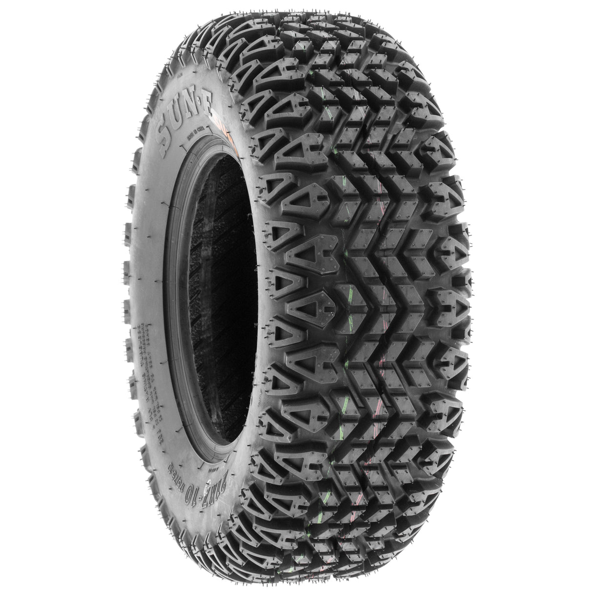 SunF ATV TIRE/UTV TIRE All Terrain Golf Cart Tire 4 PR Tubeless G003 (set of 4) SUNF