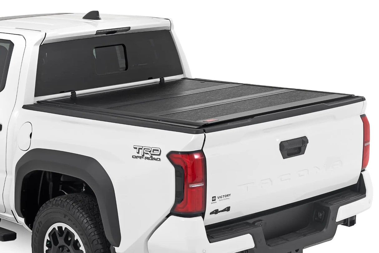Rough Country Hard Low Profile Bed Cover Toyota Tacoma 2WD/4WD 2024-2026 47415551B-config