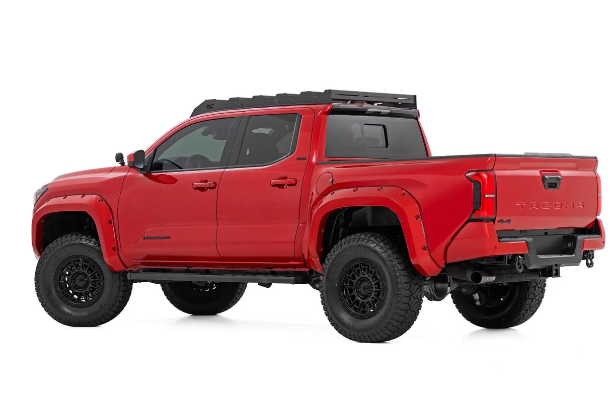 Rough Country BA2 Running Boards Side Step Bars Double Cab Toyota Tacoma 2024-2026 41013A
