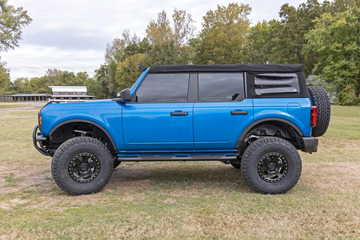 Rough Country Oval Nerf Steps 4-Door Ford Bronco 4WD 2021-2026 21011