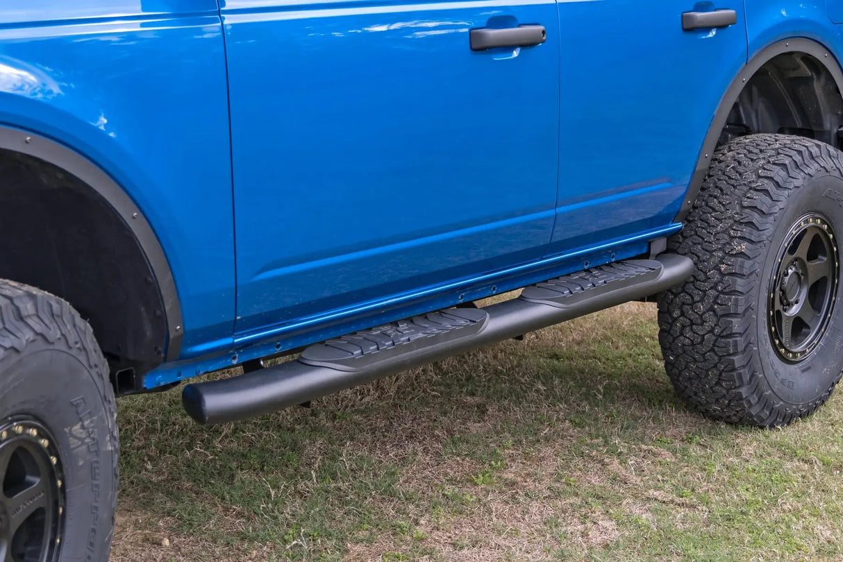 Rough Country Oval Nerf Steps 4-Door Ford Bronco 4WD 2021-2026 21011