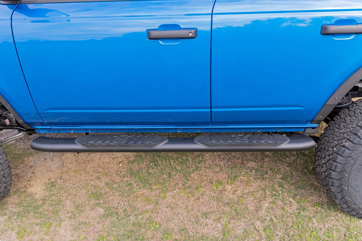 Rough Country Oval Nerf Steps 4-Door Ford Bronco 4WD 2021-2026 21011