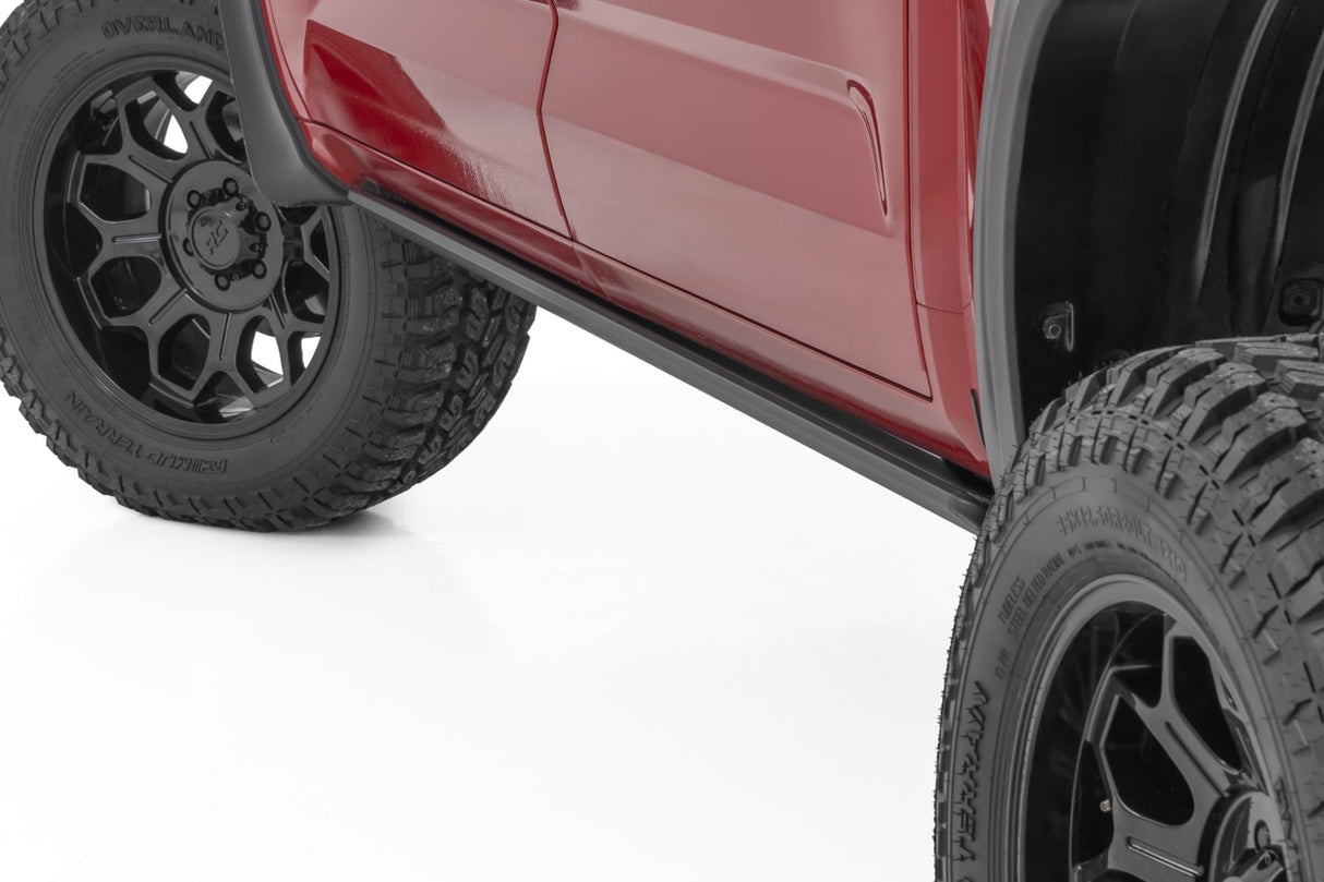 Rough Country HT-Series Power Running Boards for Toyota Tundra CrewMax 2022-26