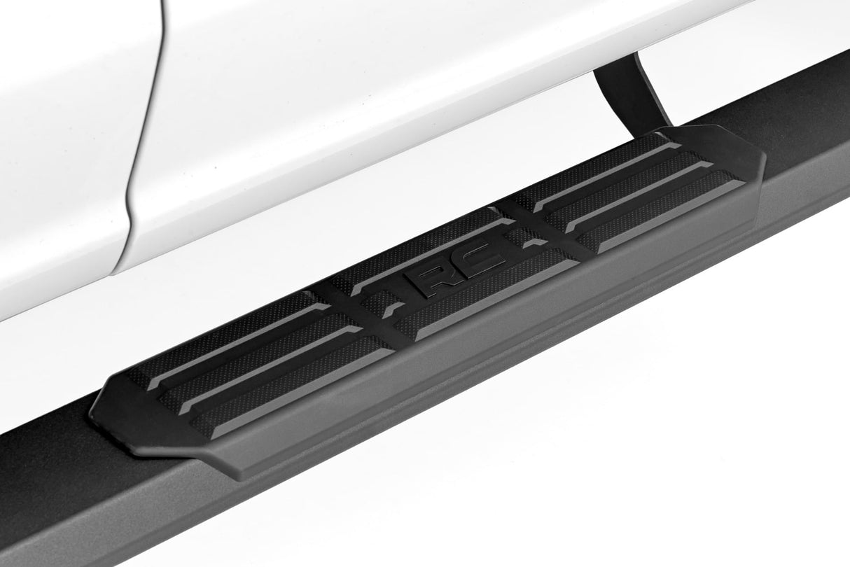Rough Country TR2 Aluminum Running Boards for Ford F-150, Super Duty