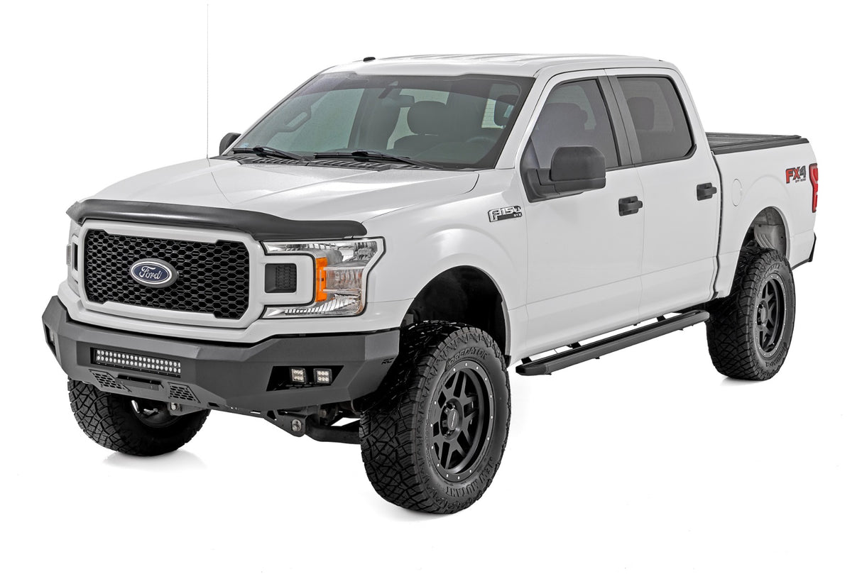 Rough Country Multi-Color LED Running Boards for Ford Crew Cab