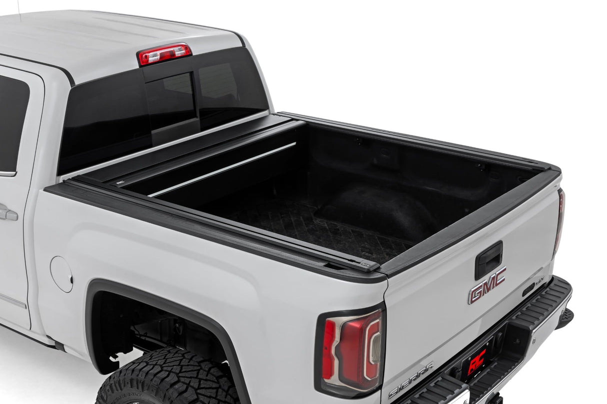 Rough Country Powered Retractable Bed Cover for Chevy GMC Trucks