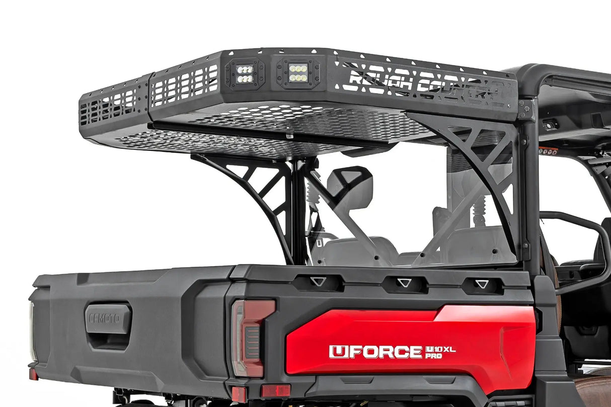 Rough Country Cargo Rack CFMOTO UFORCE U10 Pro 96132-config
