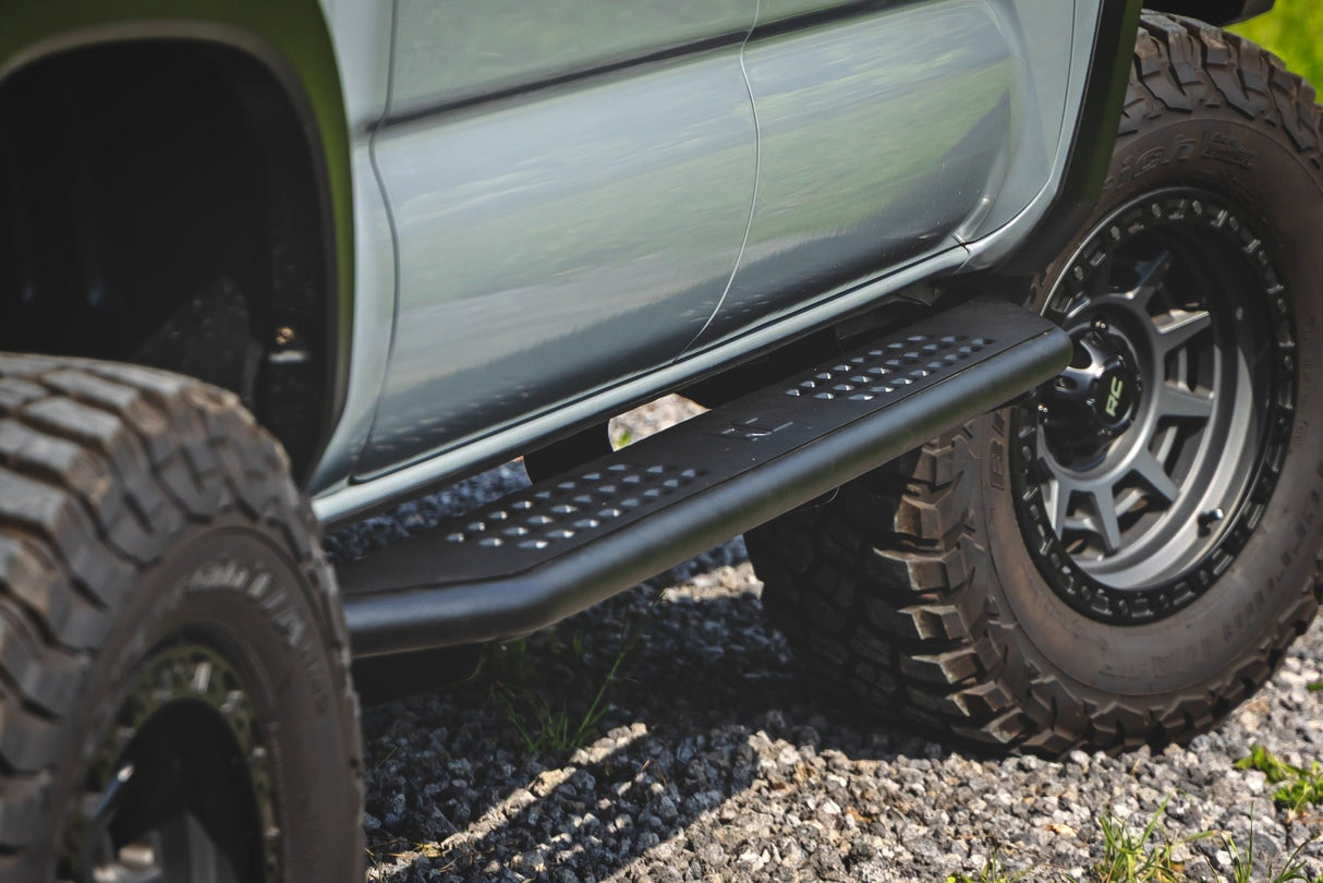 Rough Country OV2 Running Boards for Toyota Tacoma Crew Cab