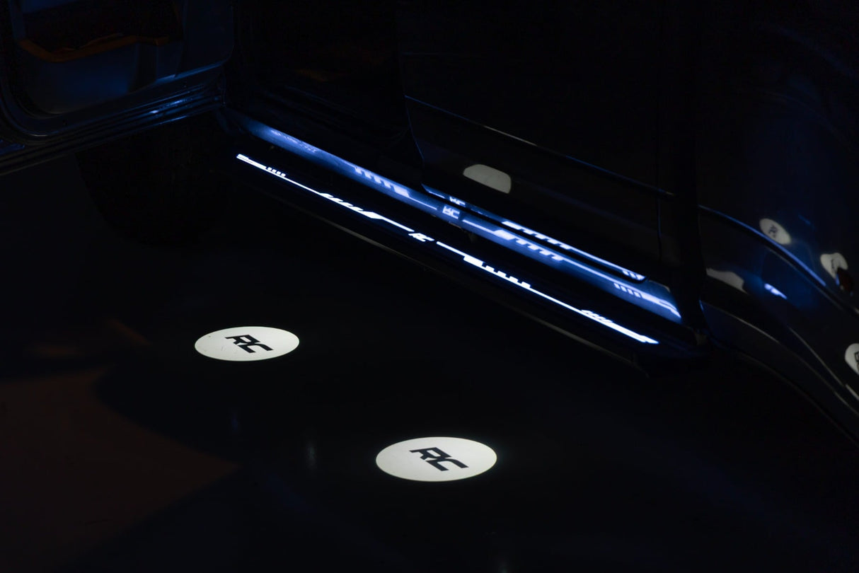 Rough Country Multi-Color LED Running Boards for 2011-2026 Ram 2500/3500