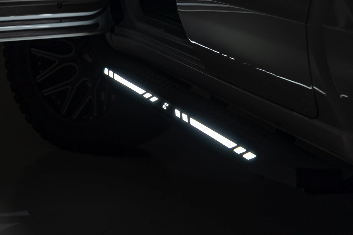 Rough Country AC2 LED Running Boards for Chevy/GMC Crew Cab