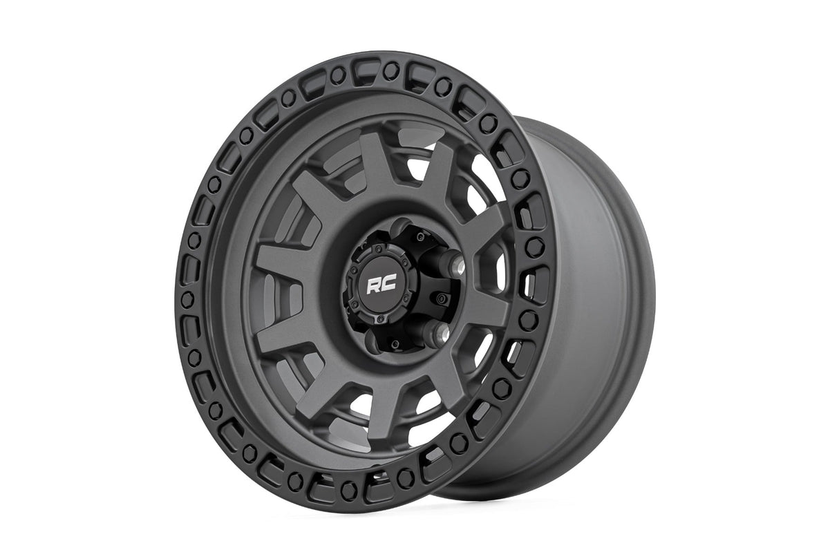 Rough Country 85 Series Wheel Simulated Beadlock 5x5.5 Bolt Pattern
