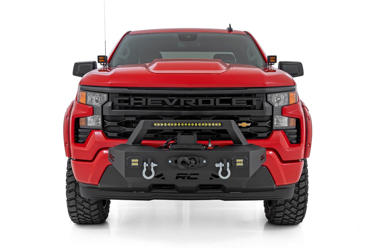 Rough Country EXO Winch Mount Kit for Chevy Silverado 1500 2022-2026