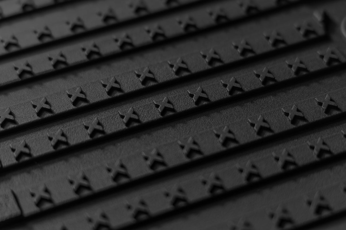 Rough Country Flex-Fit Floor Mats for Tesla Cybertruck 2024-2026