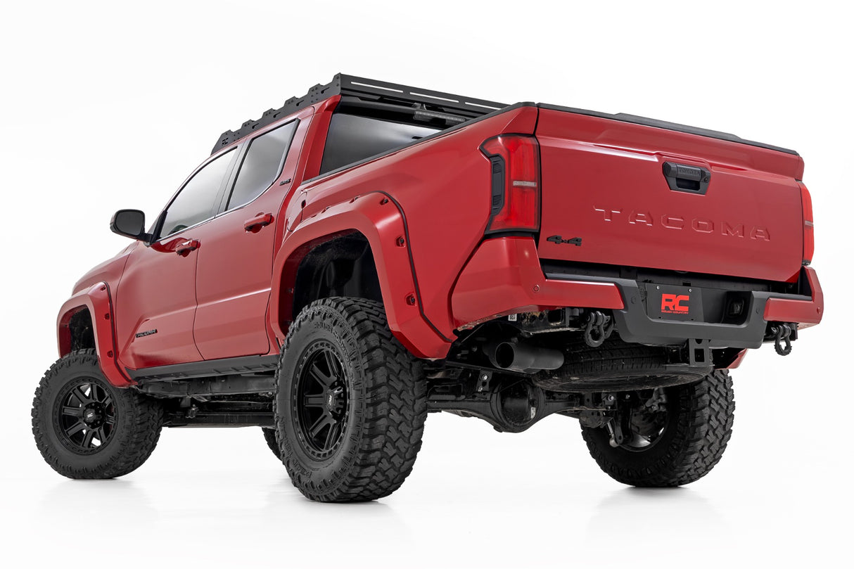 Rough Country Trail Cladding Rocker Guard Plates Toyota Tacoma 2024-2026