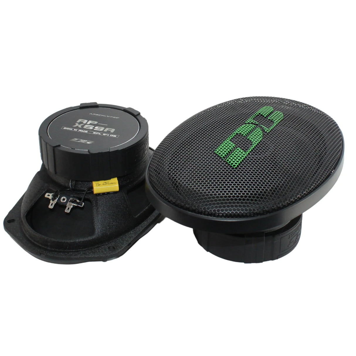 Deaf Bonce Apocalypse AP-X69A 6x9" 200W RMS Coaxial Speakers (Pair) Deaf Bonce
