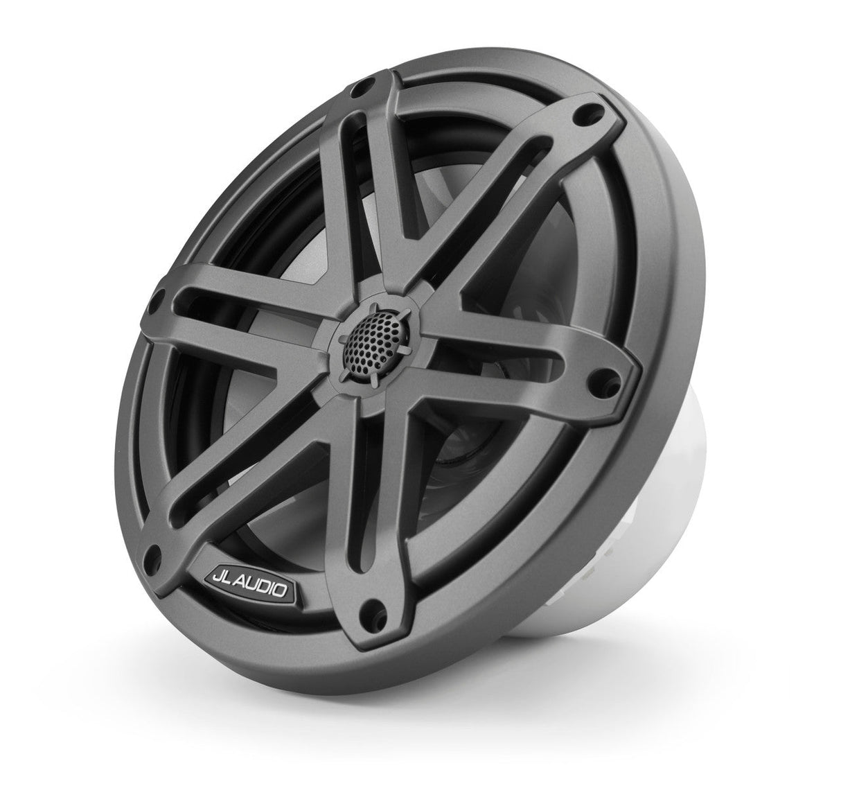 JL Audio M3-770X-S-Gm 7.7" 225W Marine Coaxial Speakers (Pair) - Gunmetal Sport Grilles