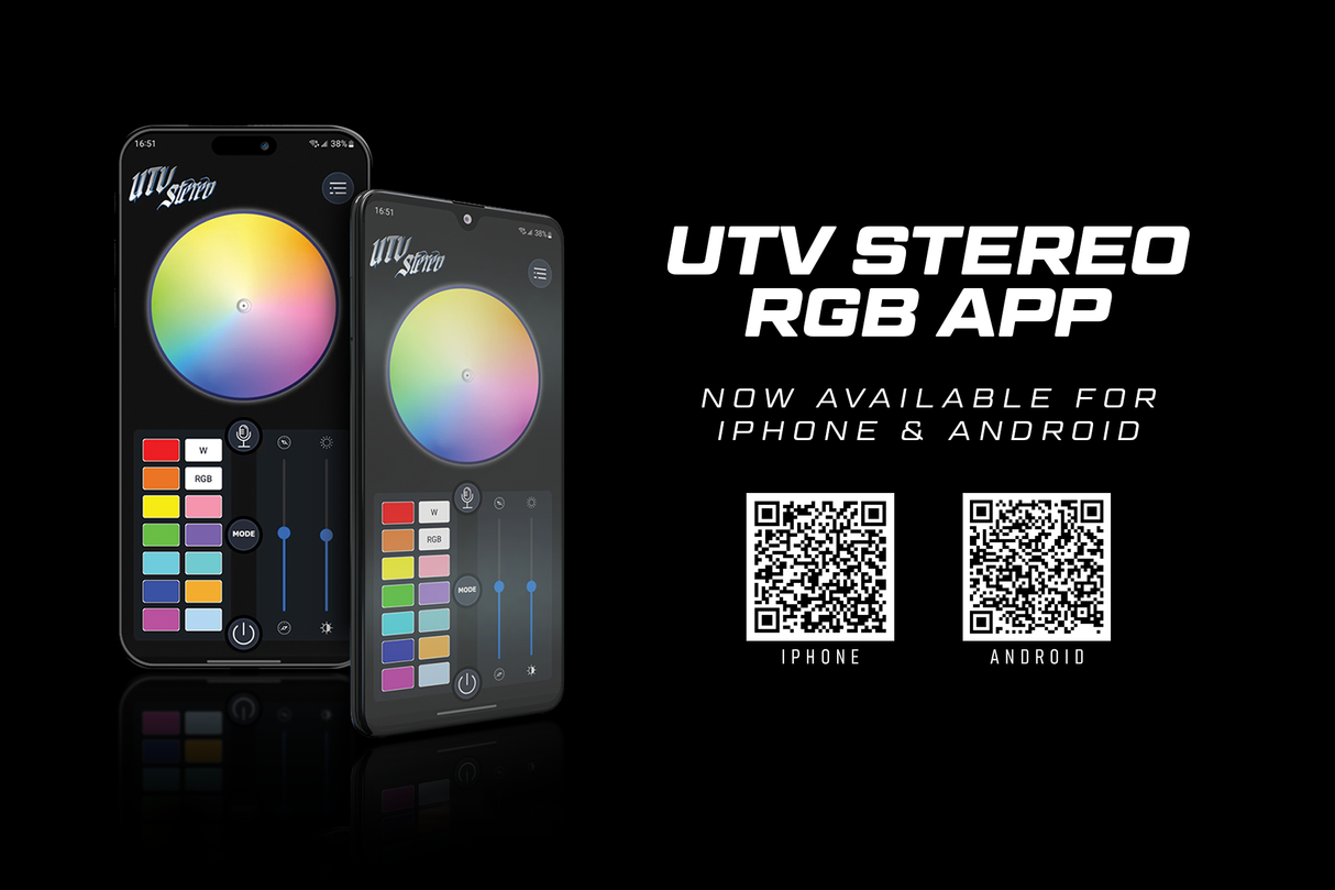 Pro Series 1" Tweeter w/ Built In RGB LED (Pair) | UTVS-PTW UTV Stereo