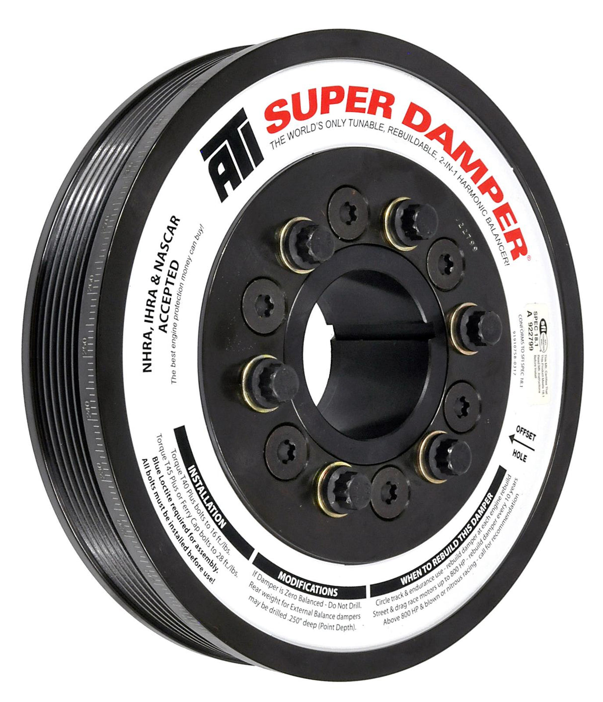 ATI Super Damper Neutral Balance 6.6L Duramax SFI