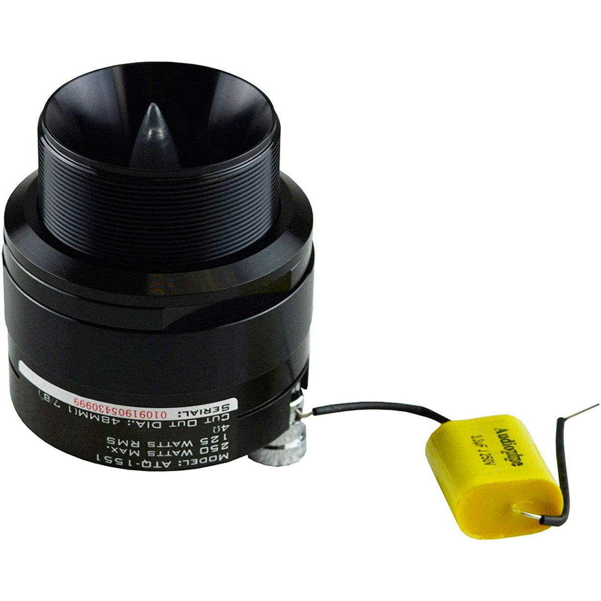 Audiopipe ATQ-1551 125W High Compression Super Bullet Tweeter (Single)