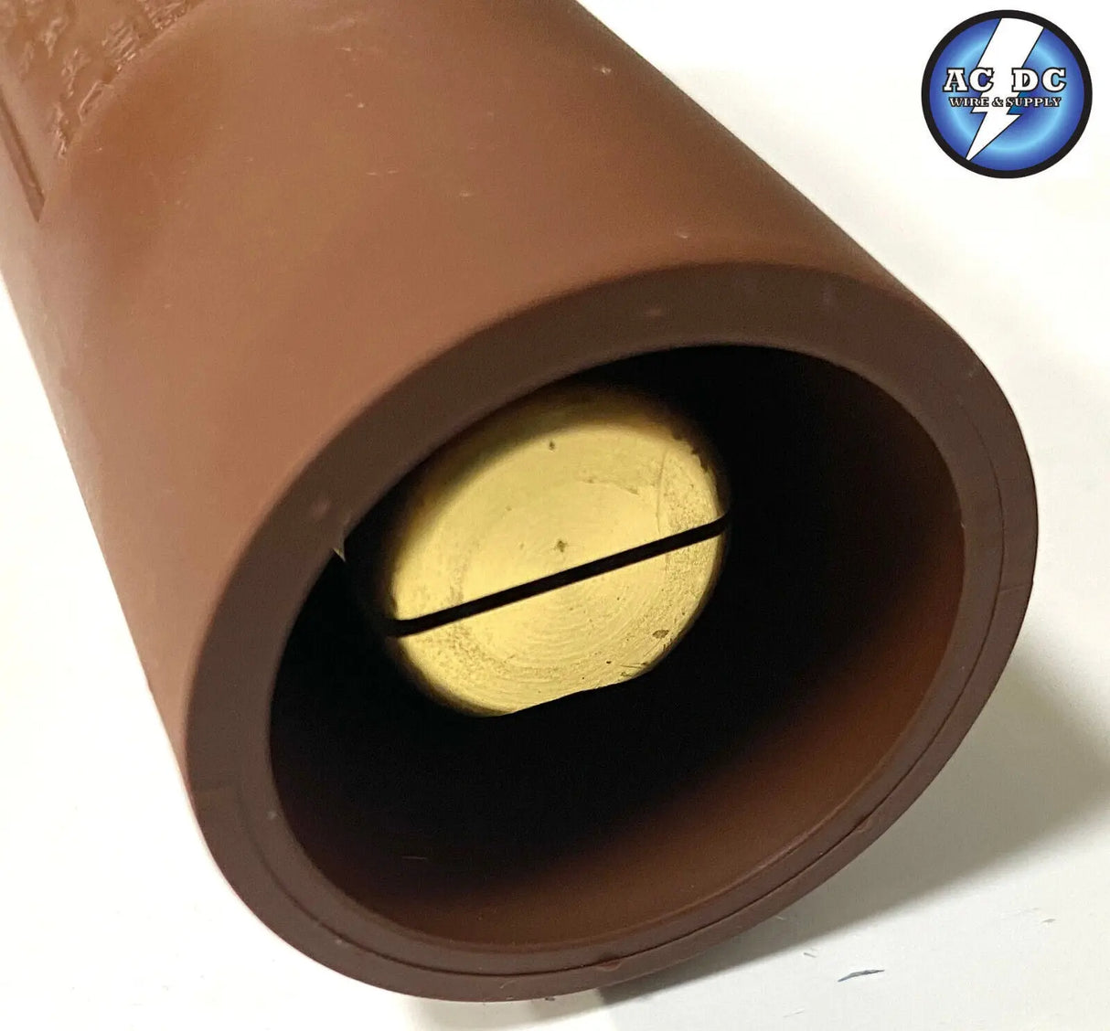 HUBBELL HBLDMBN Double Connector,BROWN, Male-Male ADAPTER 300/400amp 600V New Hubbell