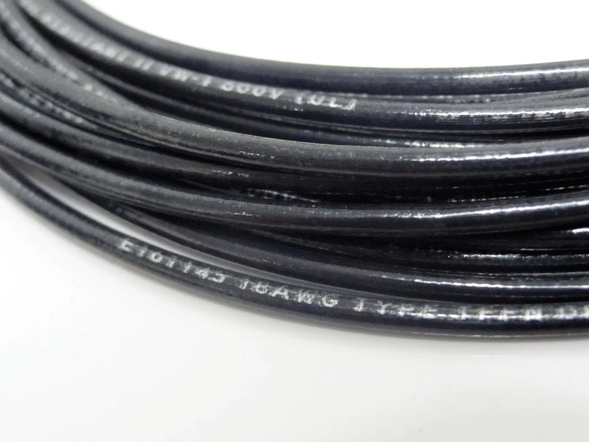 18 GAUGE TFFN TEWN WIRE BLACK + RED 50 FT EACH 600V COPPER STRANDED GROUND WIRE ACDC Wire And Supply