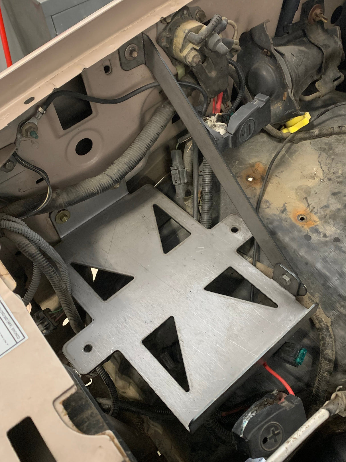 Carrick Customs Battery Tray - 1992-1997 Ford F250/F350 Carrick Customs